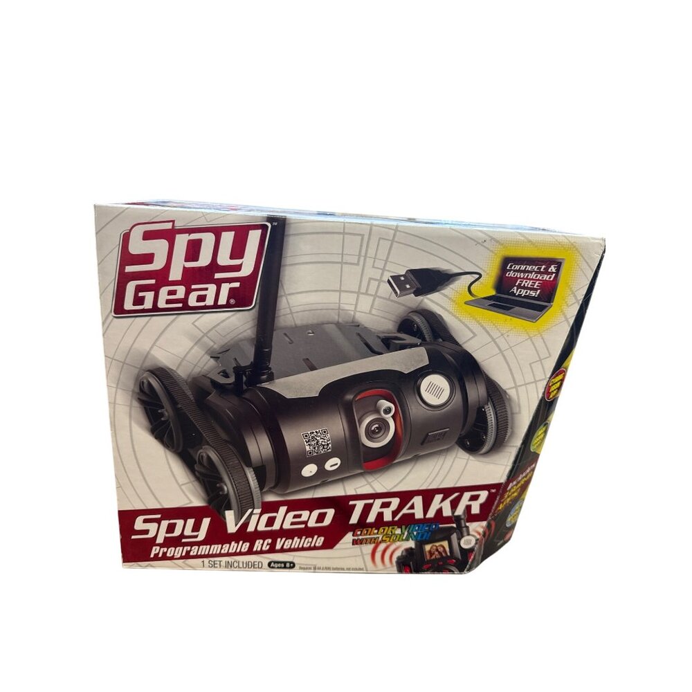 Spy Gear Spy Video Trakr Programmable RC Vehicle With Controller SKU 6880